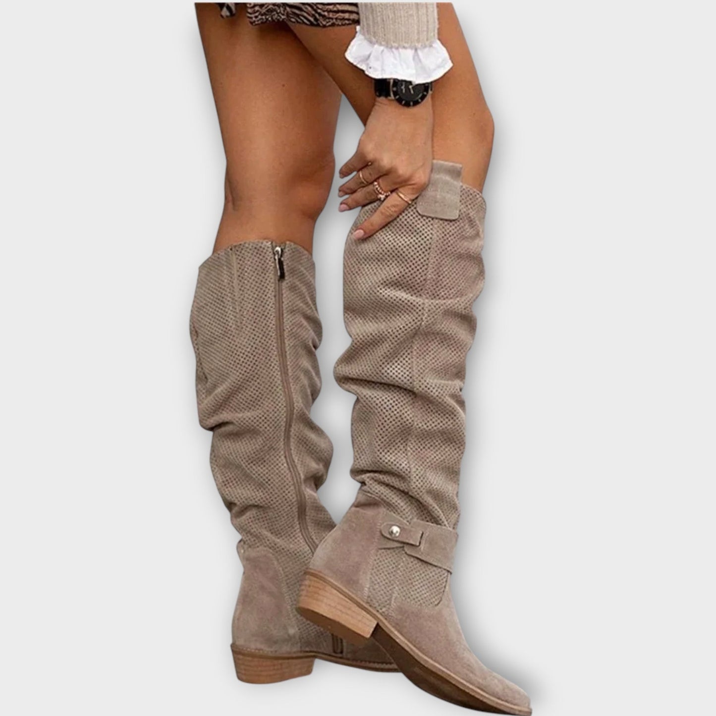 Botas Altas Arrugadas