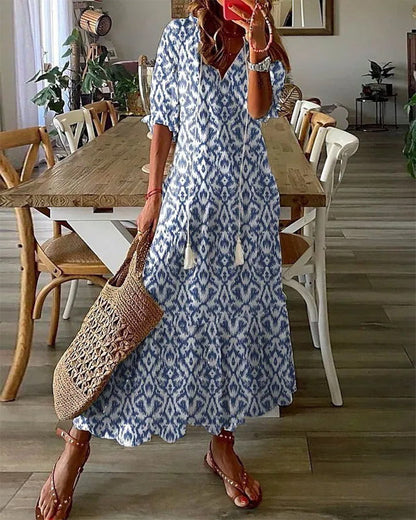 Serenidad - Vestido de Playa Boho Casual