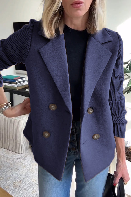 Lenora™ - Blazer de Manga de Punto Chic Premium