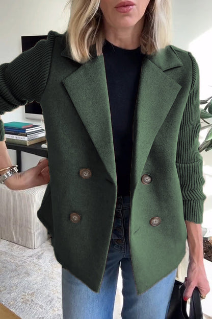 Lenora™ | Blazer de Manga de Punto Chic Premium