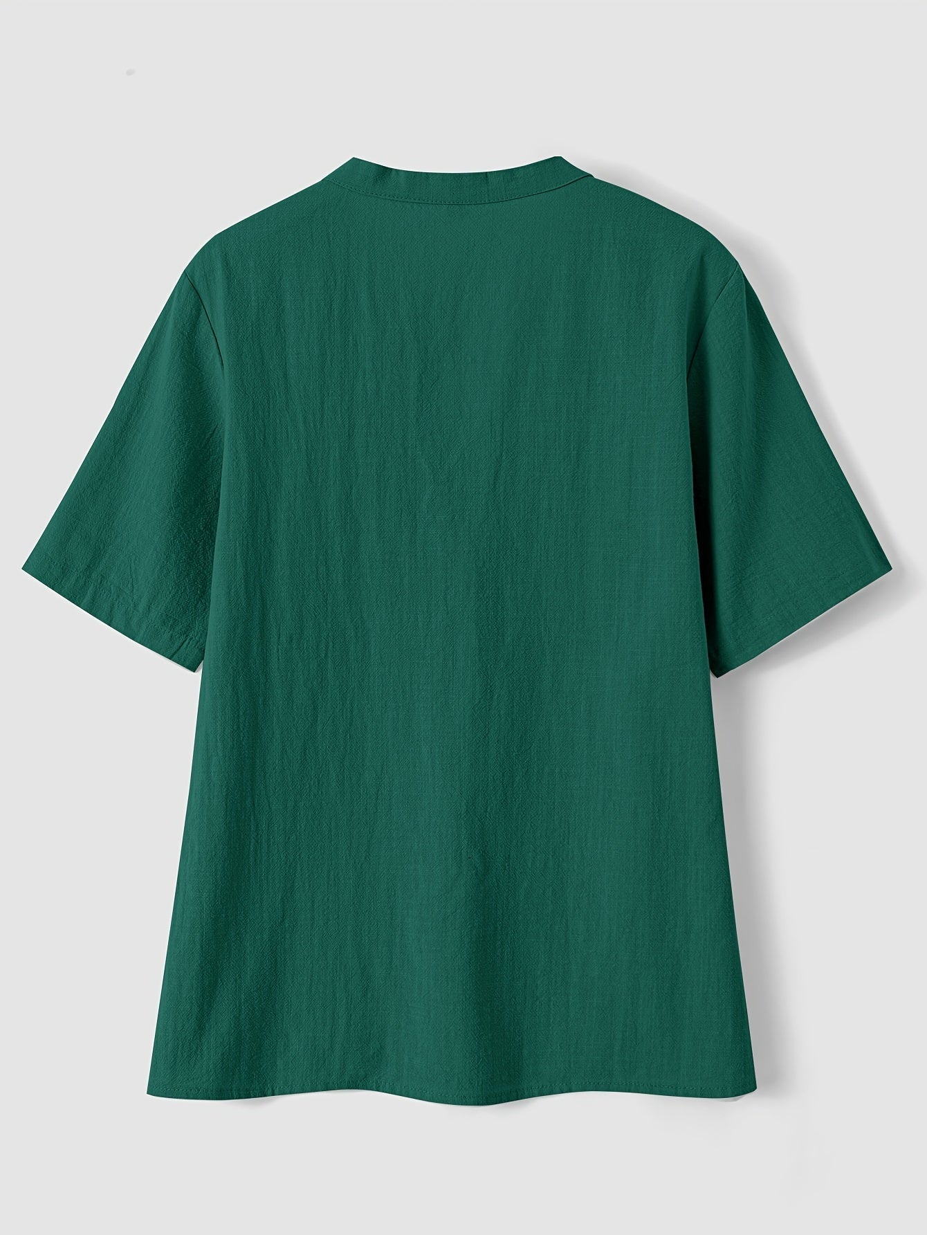 Sharron - Blusa Elegante con Escote en V y Botones