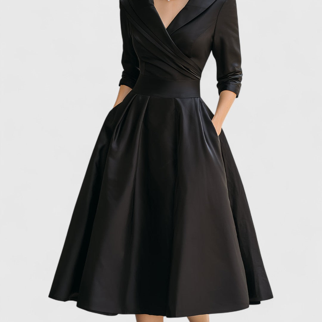 Rosavelia | Vestido Midi Elegante