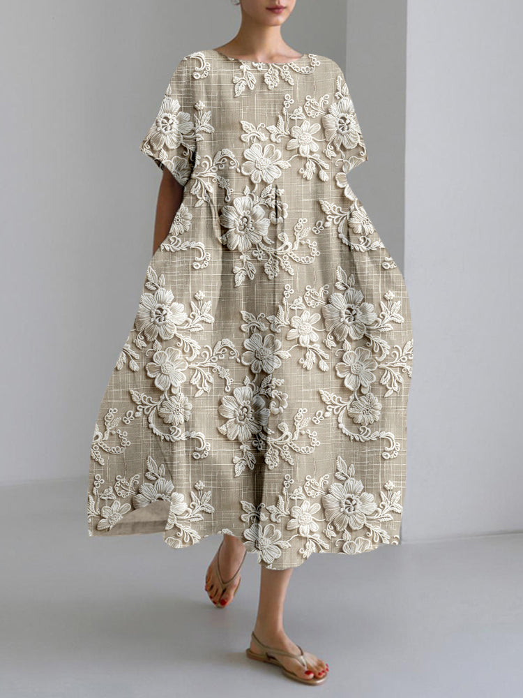 Zariel™ - Vestido con Estampado de Flores