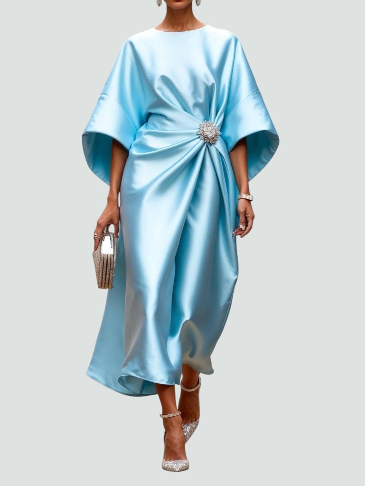 Dolores | Vestido Noche Elegante Fluido