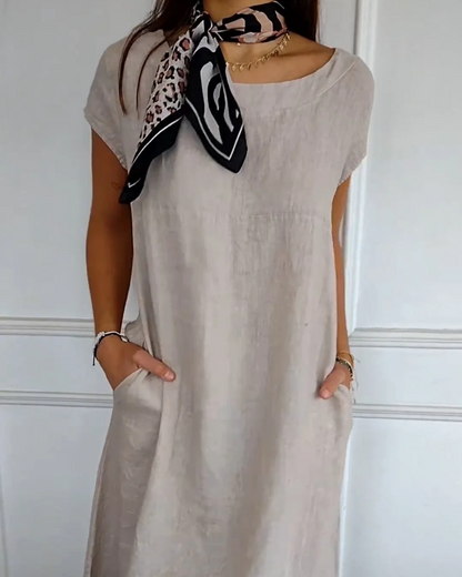 BERAWA - Vestido Casual de Algodón