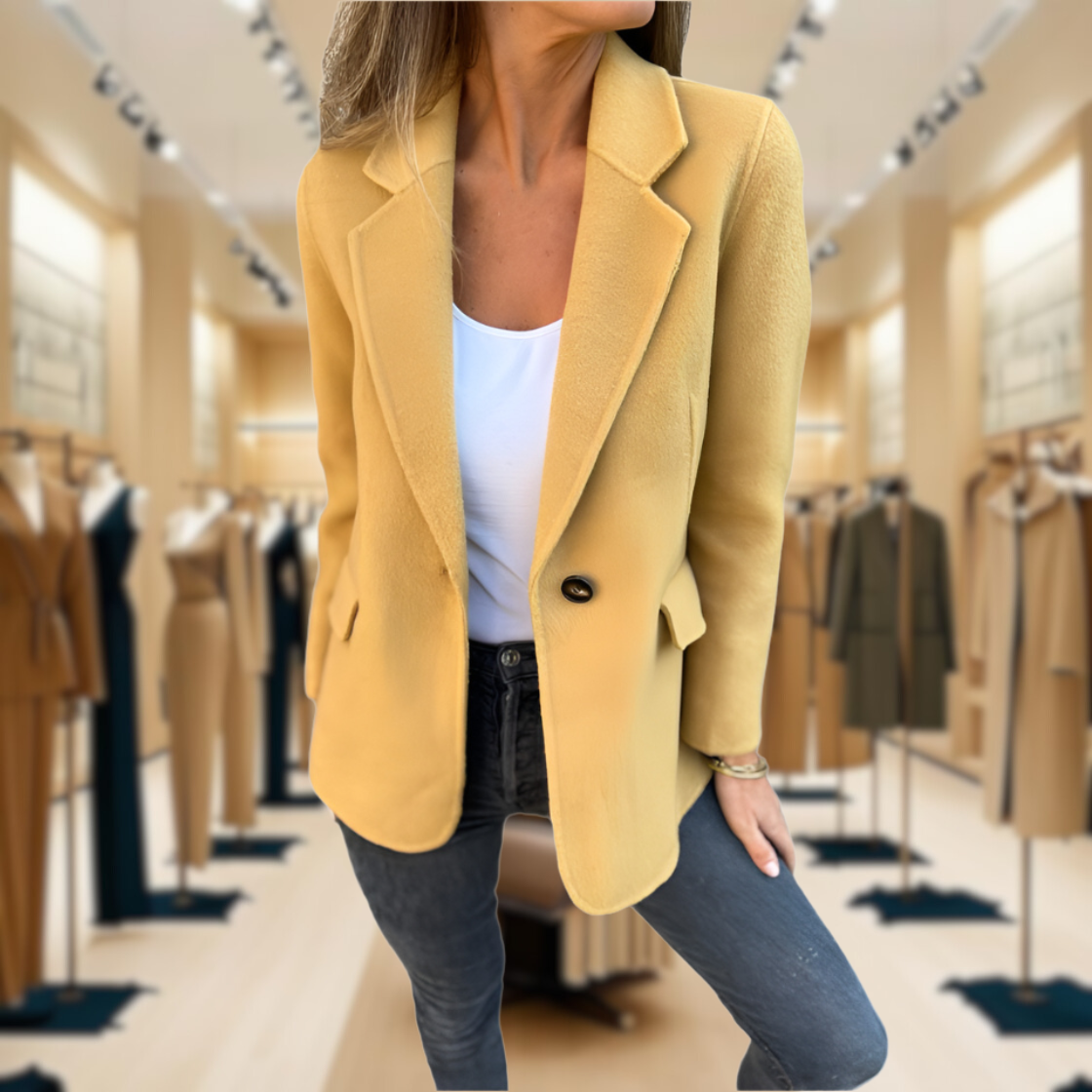 Suzanne - Blazer de Lana Casual