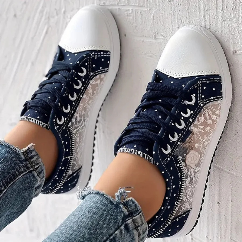 Elettra - Zapatillas floreales ligeras