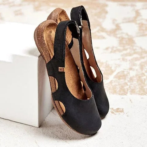 Vialla – Sandalias Envolventes con Soporte Ortopédico