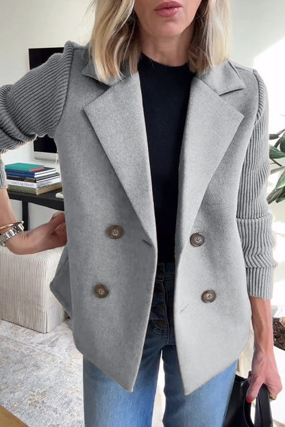 Lenora™ - Blazer de Manga de Punto Chic Premium