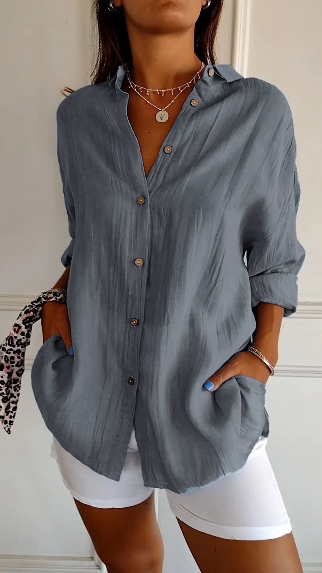Emily | Blusa Elegante de Gran Tamaño