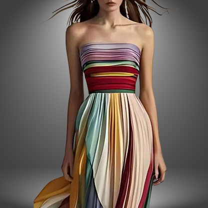 Sophia | Vestido Plisado Elegante de Verano