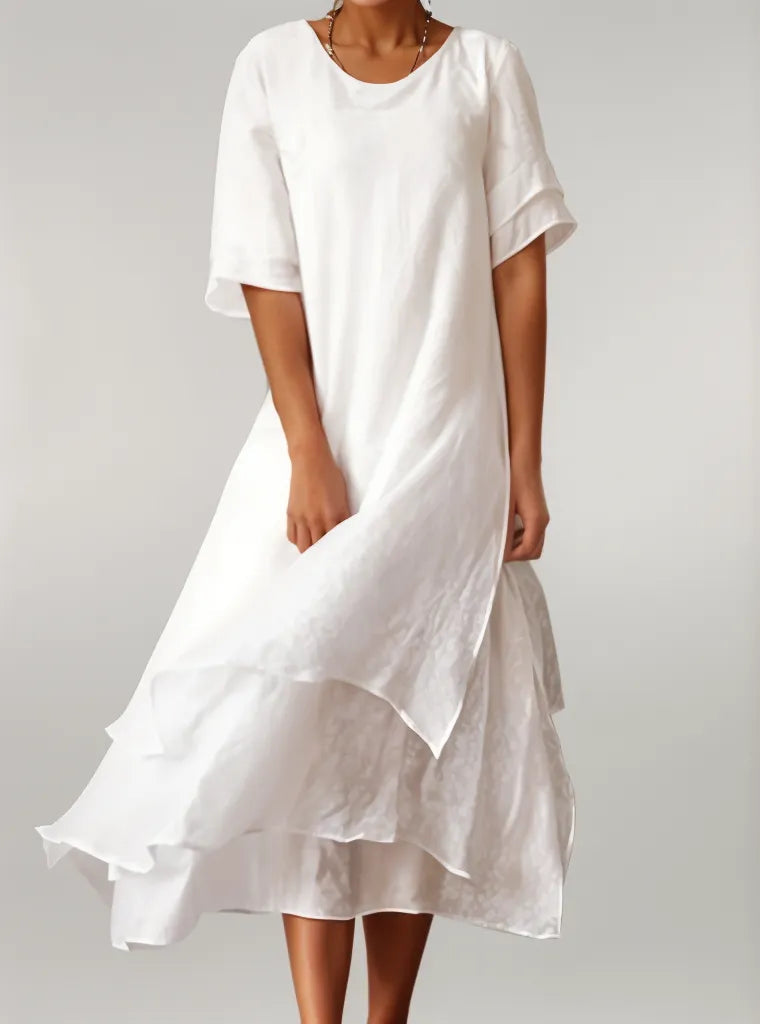 Peyton™ - Elegante Vestido Largo de Algodón