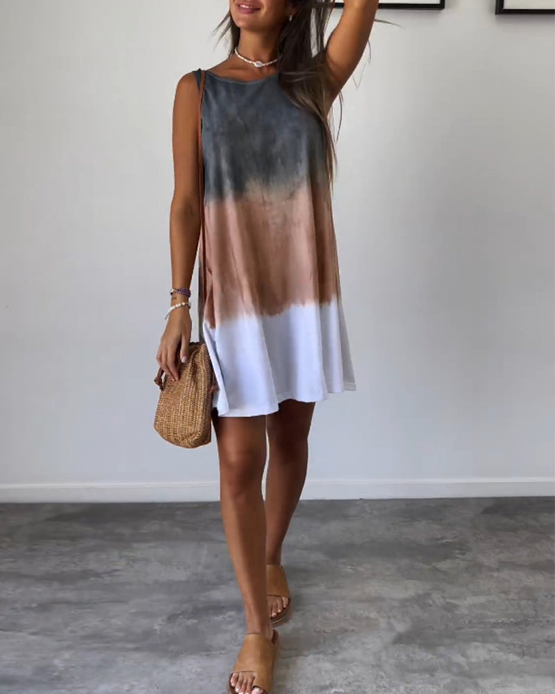 Rosalie | Vestido Casual de Lujo Sin Mangas