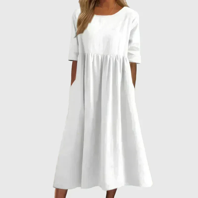 Joy | Vestido Midi Fluyente Atemporal