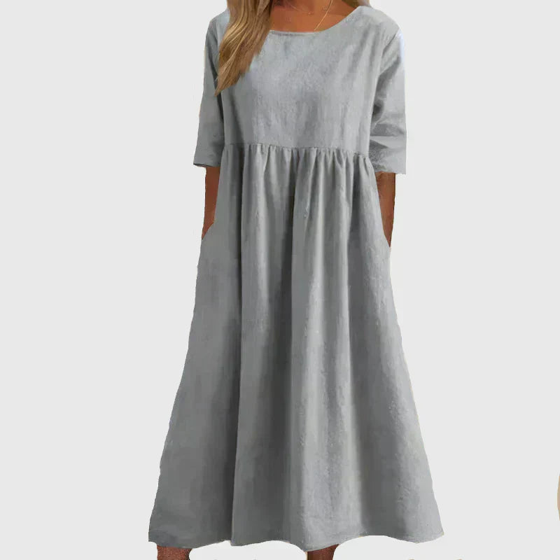 Joy | Vestido Midi Fluyente Atemporal
