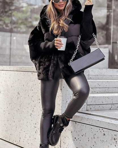 RAINA - Chaqueta Térmica con Capucha