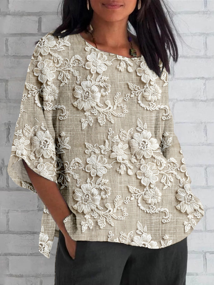 Alira™ - Top Estampado Vintage