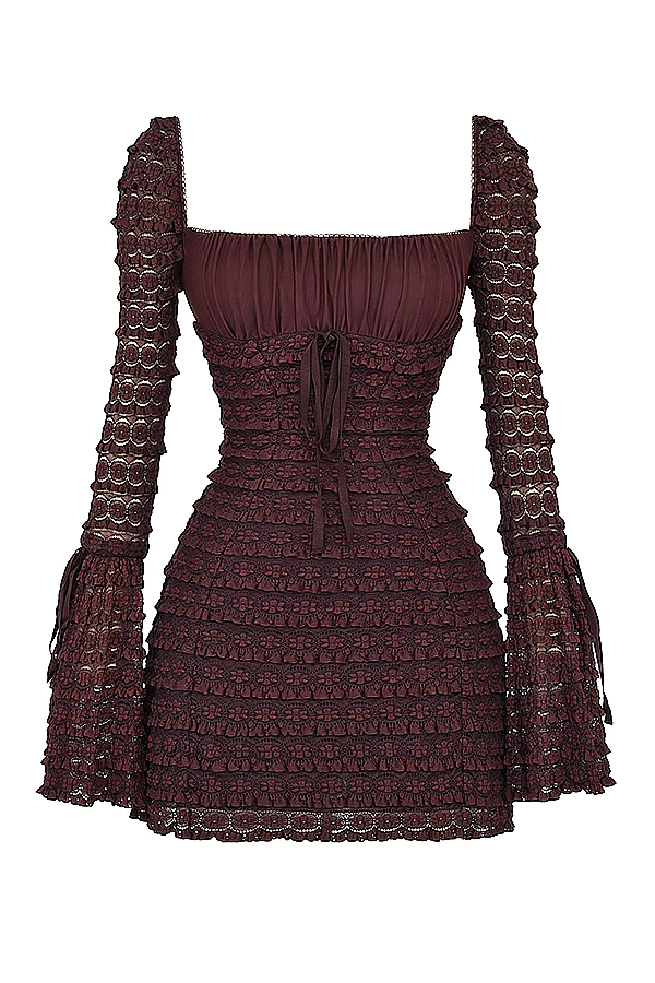 Selena  | Vestido Espresso