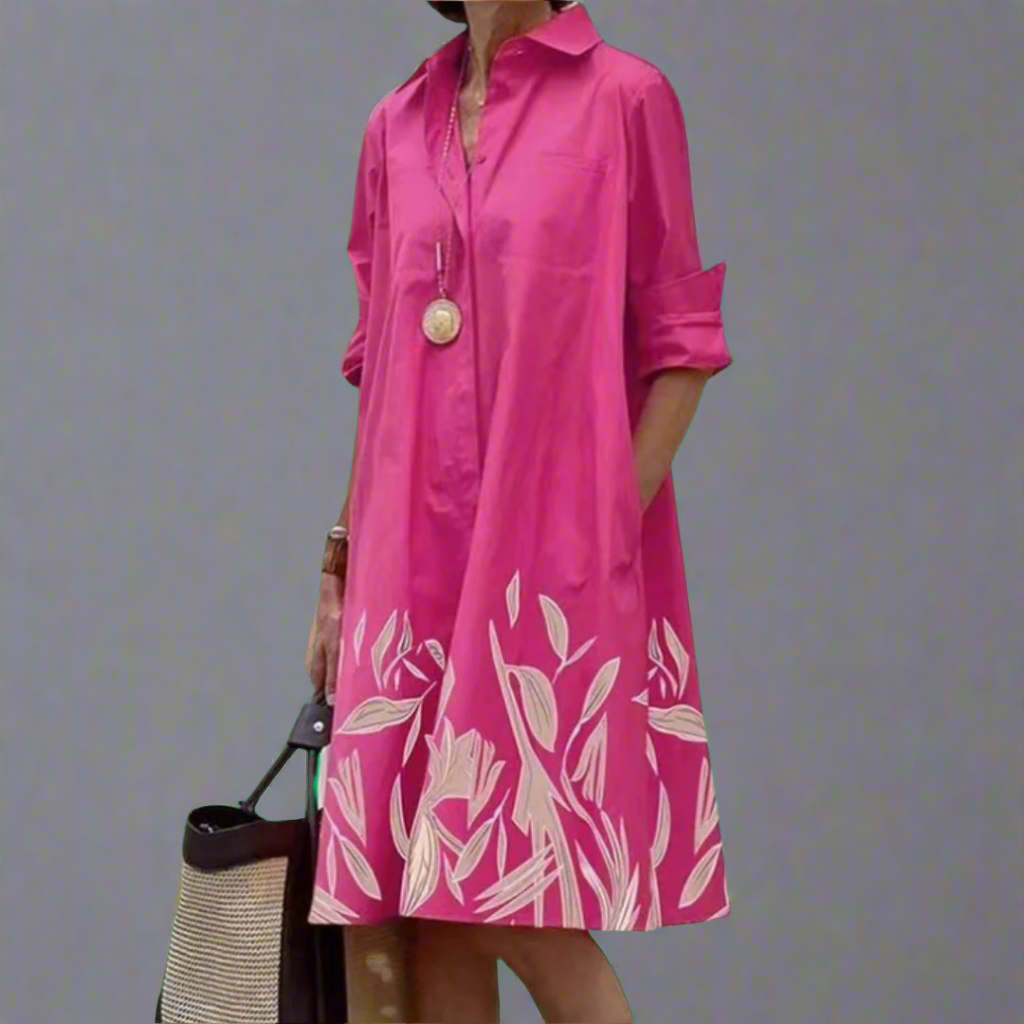 Liane™ | Vestido Midi Lujoso para una Elegancia Sin Esfuerzo
