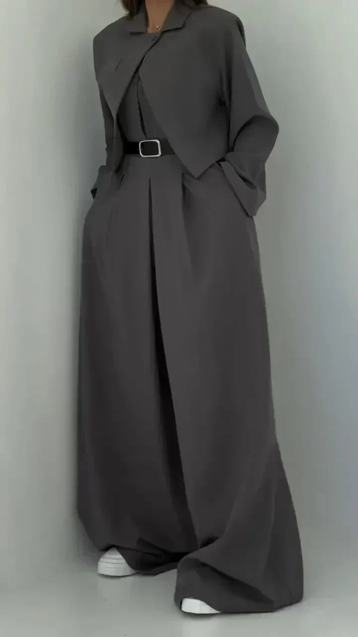 Aritzia | Conjunto de Bustier para Mujeres + Chaqueta – Estilo Elegante y Moderno