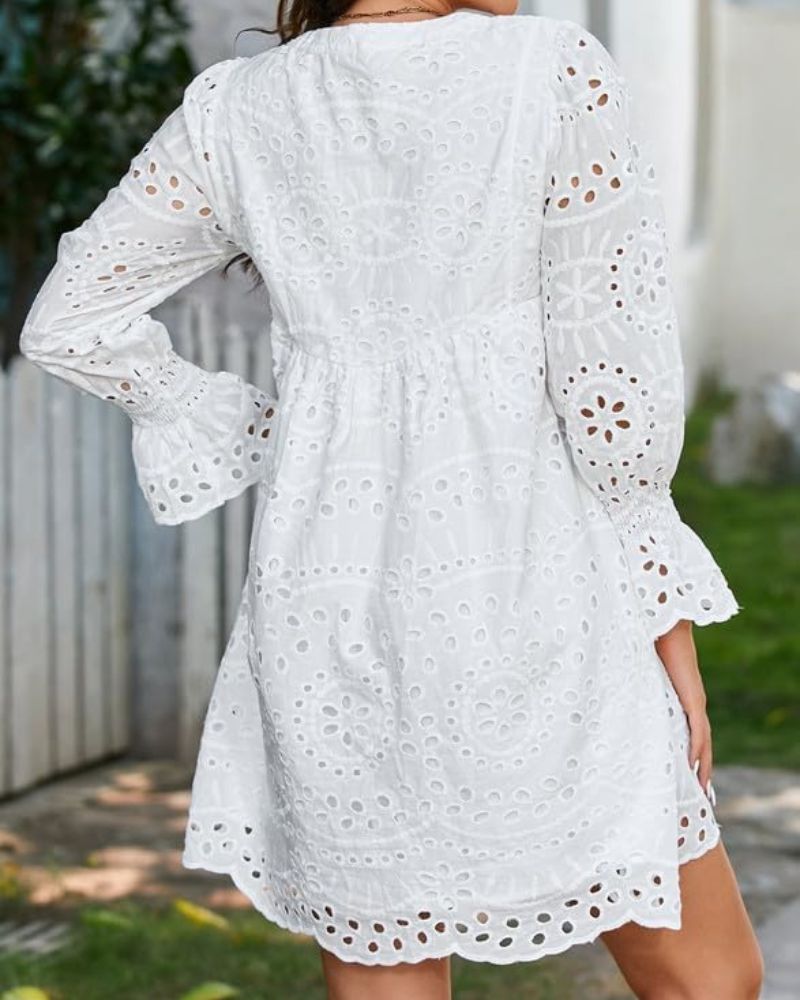 Paisley - Elegante vestido midi con recortes