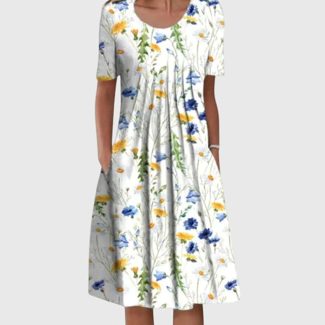 Skylar | Vestido Midi Elegante y Fluido