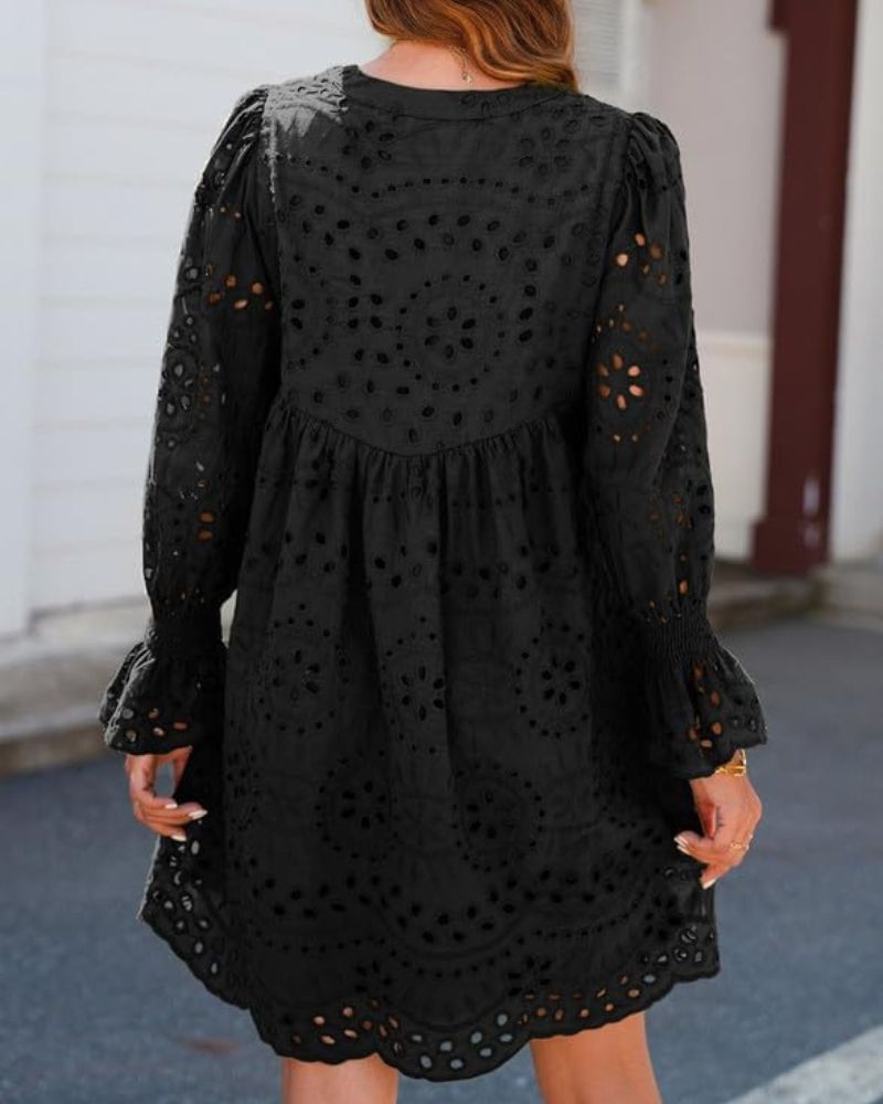 Paisley - Elegante vestido midi con recortes
