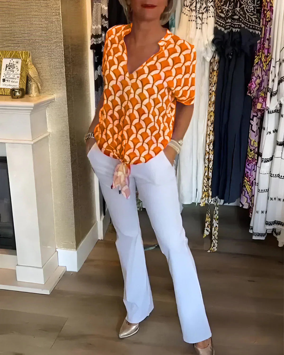 BLUSA ESTAMPADA ESTILOSA SOLVEIG