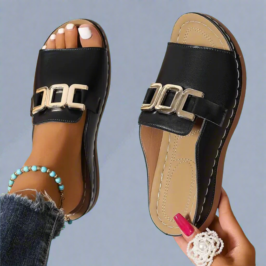 Artemisia - Sandalias Elegantes Slip-On
