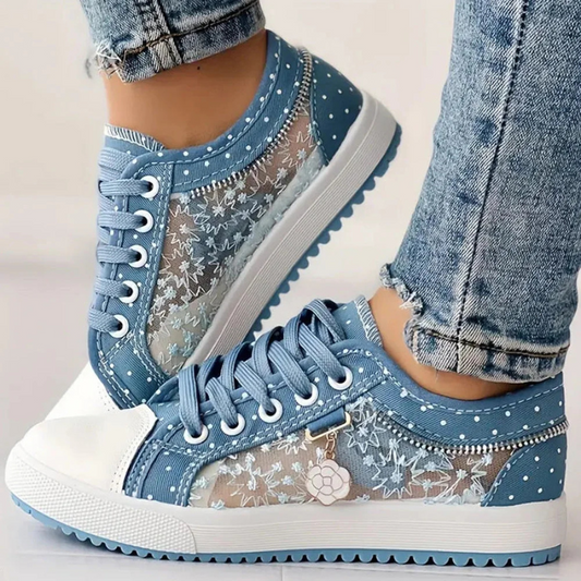 Elettra - Zapatillas florales ligeras