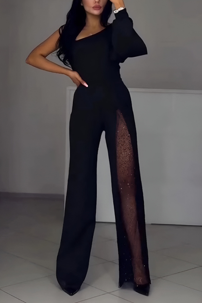 Inés | Mono Elegante con Abertura