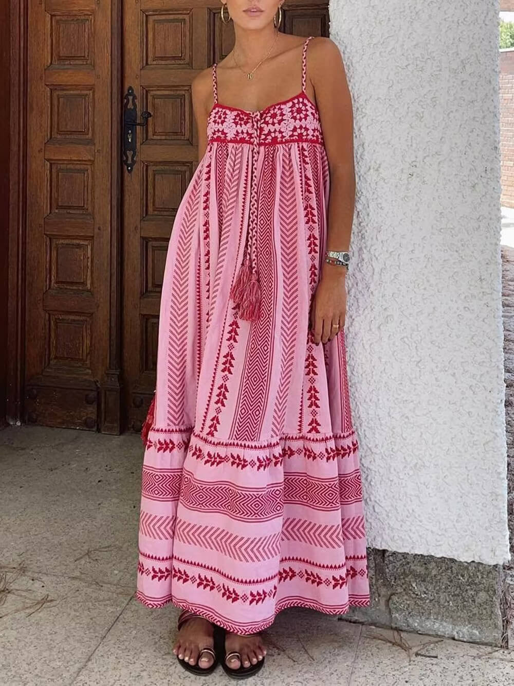 Victoria | Vestido Maxi Brisa Bohemio