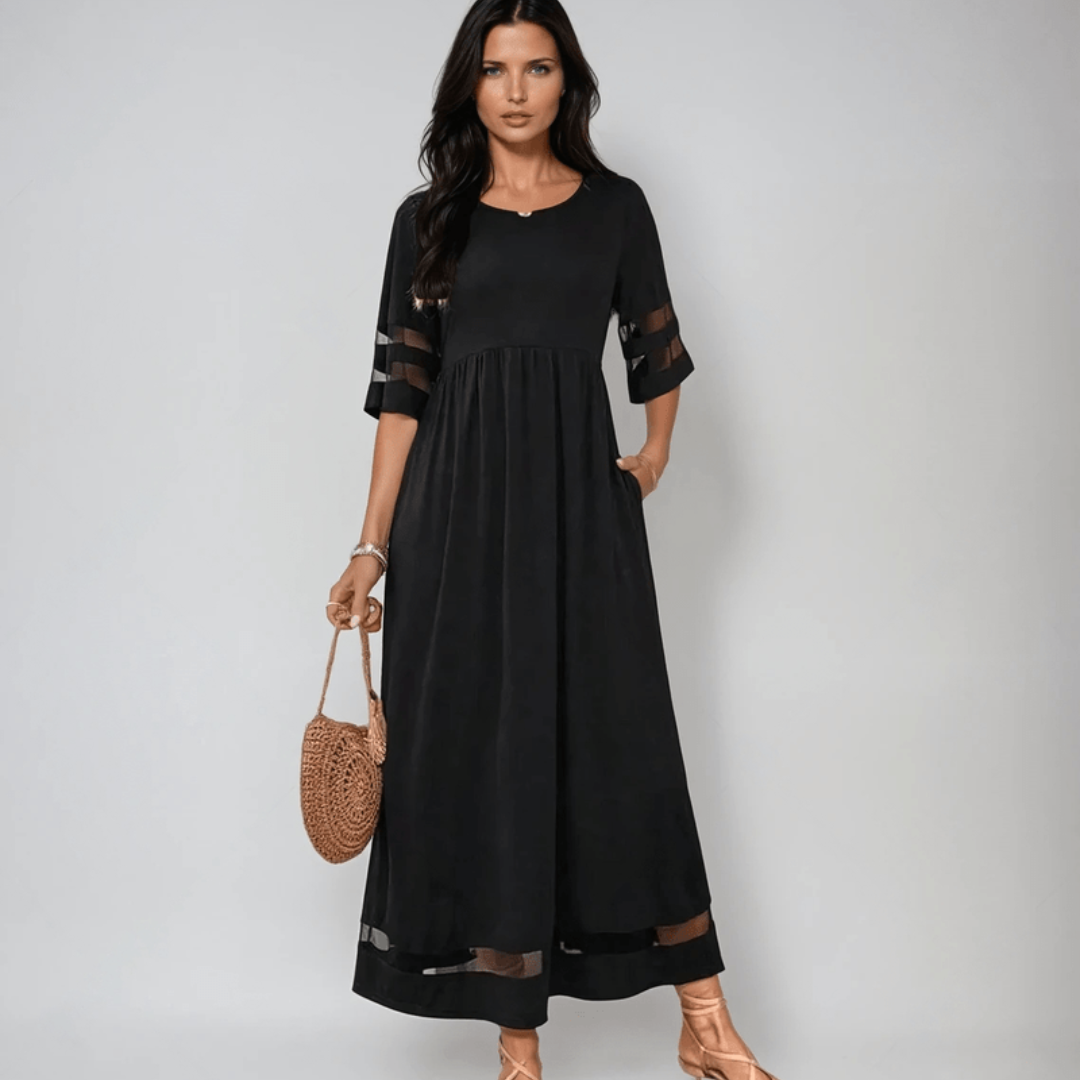 Zora | Vestido Maxi de Elegancia Atemporal
