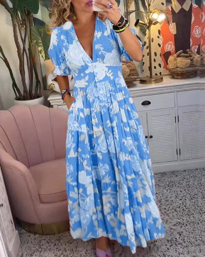 Floriana | Vestido Floral Vibrante