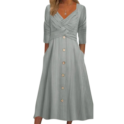 Ella™ - Vestido elegante con cobertura en el abdomen