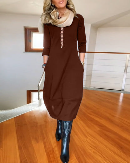 Jennifer | Vestido de Elegancia Casual Graciosa