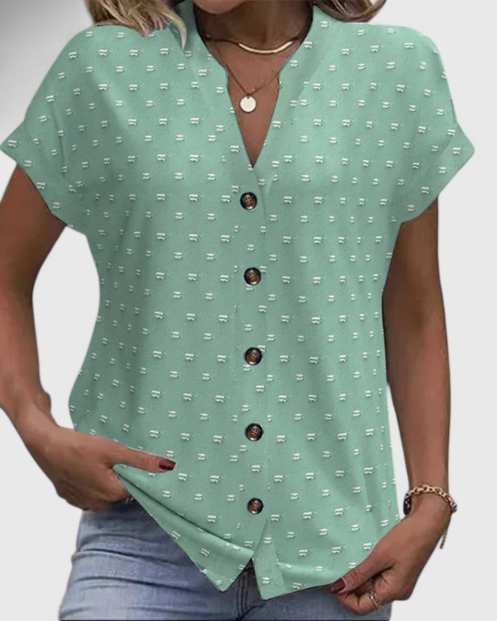 Miles | Camiseta Cómoda de Cuello en V