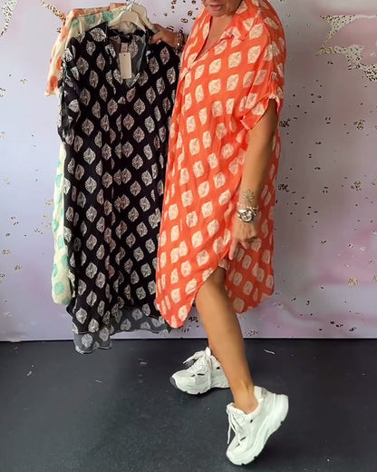 Paisley – Vestido Elegante con Escote en V