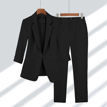 Ashley - Conjunto de Blazer y Pantalones