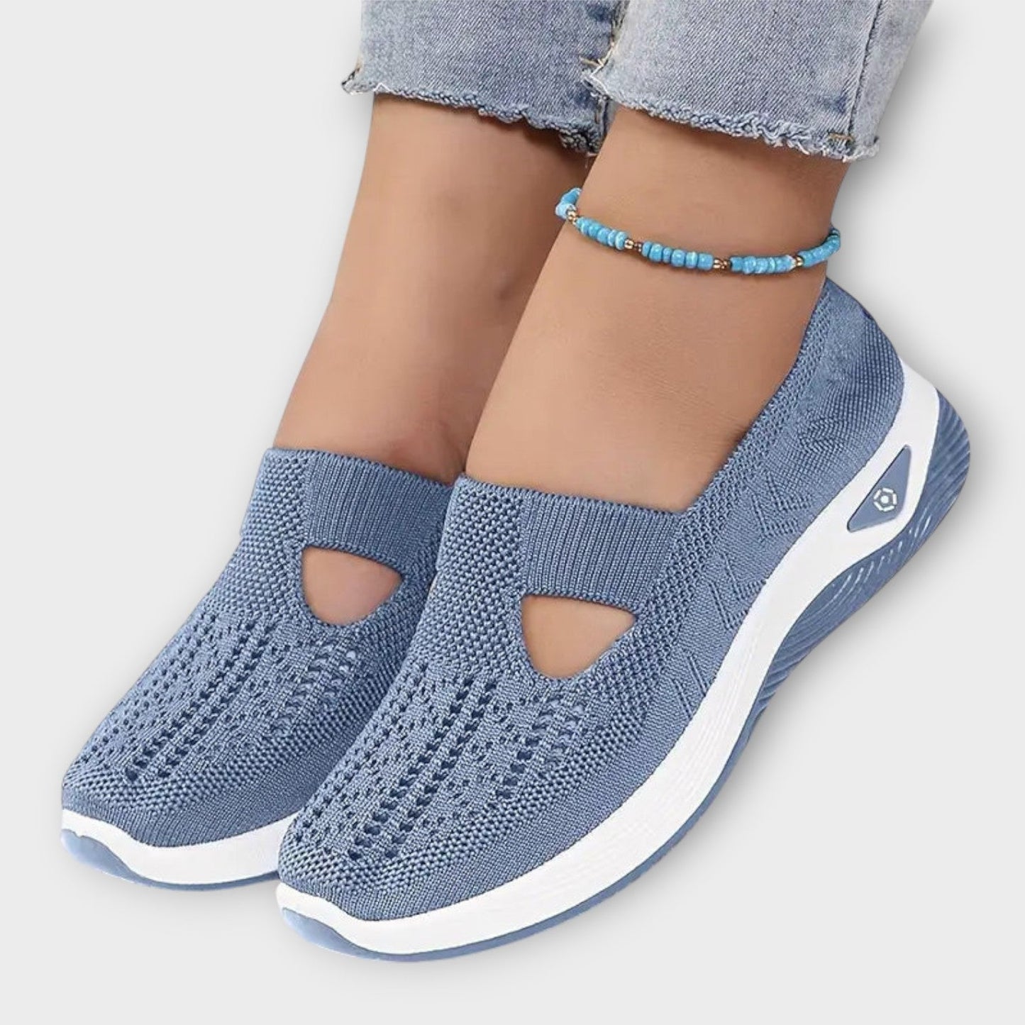 Zapatos de Paseo Slip-On de Punto Confort