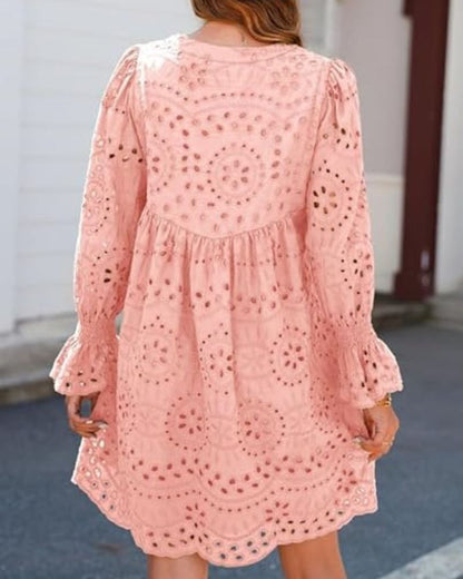 Paisley - Elegante vestido midi con recortes