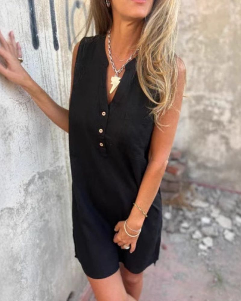 APARE - VESTIDO BOHO SIN MANGAS