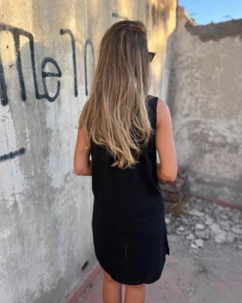 APARE - VESTIDO BOHO SIN MANGAS