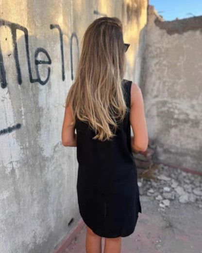 APARE - VESTIDO BOHO SIN MANGAS