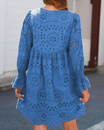 Paisley - Vestido Midi Elegante con Corte Hueco