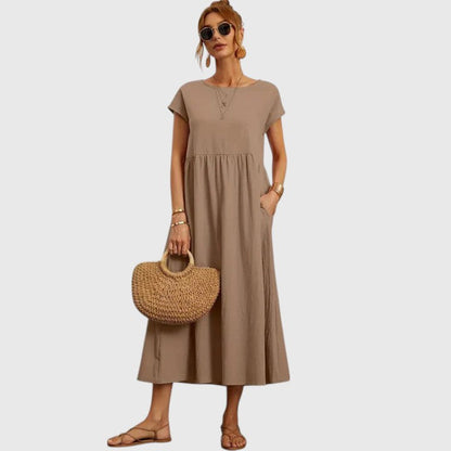 Fenella | Vestido Midi Cómodo