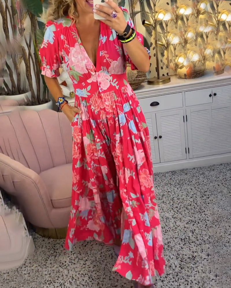 MARGIT - VESTIDO FLORAL DE VERANO