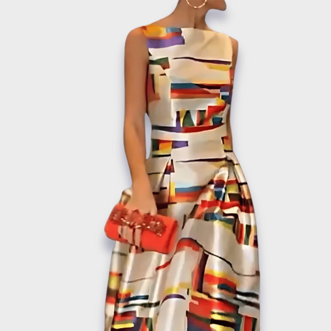 Babette - Vestido Largo Hecho de Tela Premium
