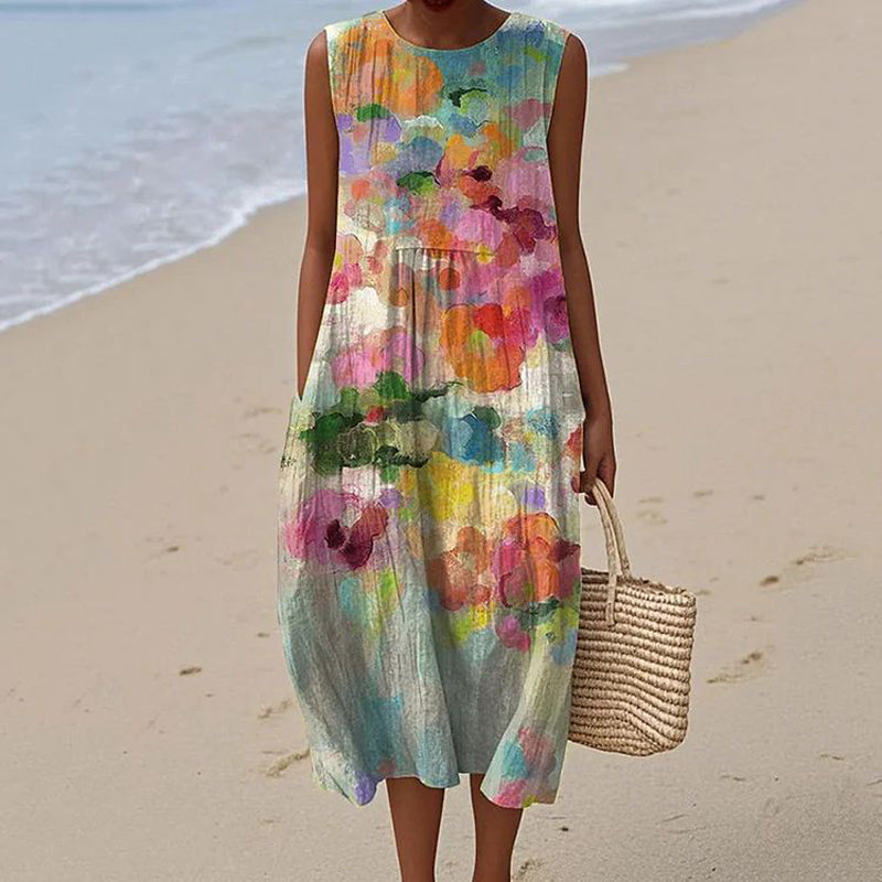 LUNA – VESTIDO SIN MANGAS BRISA VIBRANTE