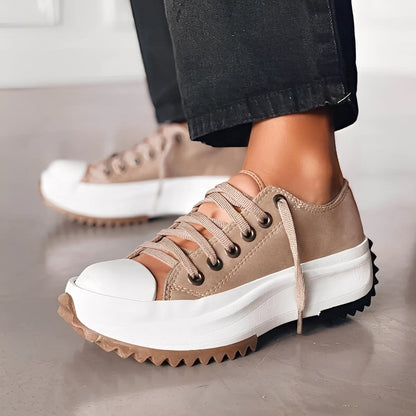 Caitlyn - Zapatos elegantes con suela gruesa para mujer